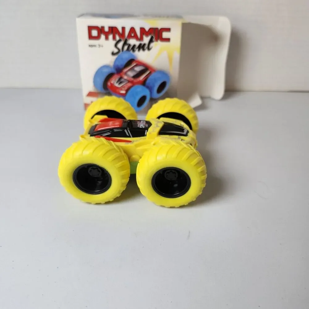Friction-Activated 360° Monster Stunt Cars - Perfect Gifts for Boys and Girls